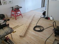 Installing a Douglas Fir plank floor