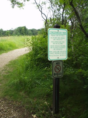 Owen Conservation Park, Madison, WI - Sign