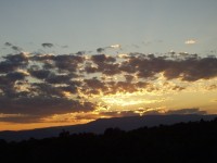 Colorado National Monument - Sunrise over the Bookcliffs