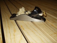 New Mexico Pine Boards and Block Plane